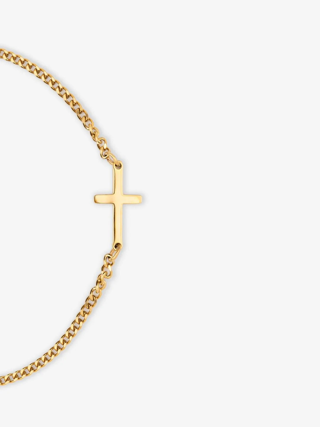 CROSS BRACELET | 18K Goud