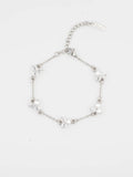 WHITE CLOVER BRACELET | Zilver