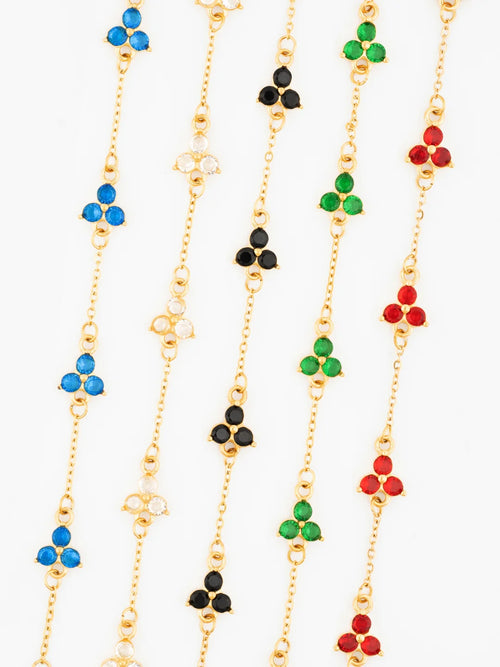 CLOVER BRACELET SET | 18K Goud