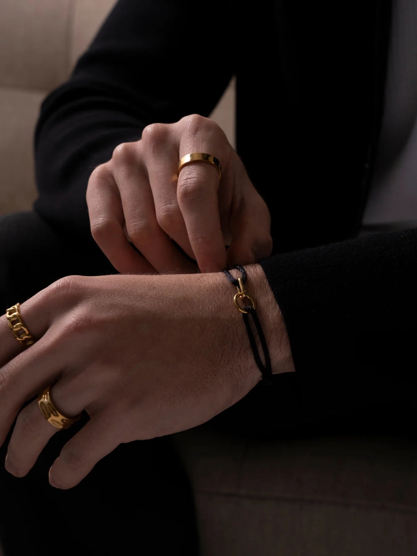 MIDNIGHT UNITY BRACELET | 18K Goud