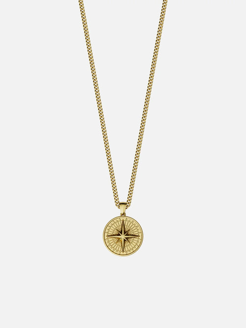 COMPASS CHAIN | 18K Goud