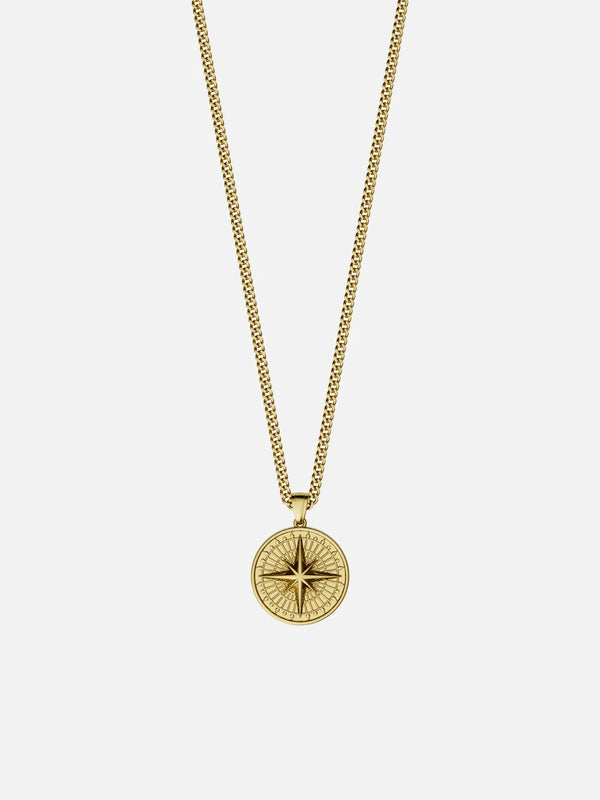 COMPASS CHAIN | 18K Goud