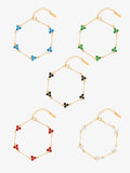 CLOVER BRACELET SET | 18K Goud