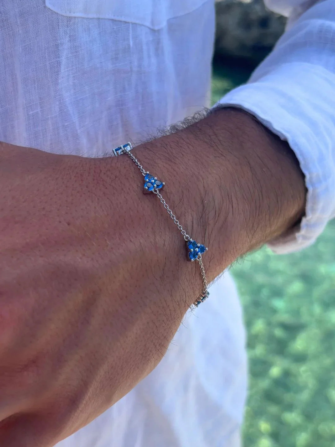 CLOVER BRACELET SET | Zilver