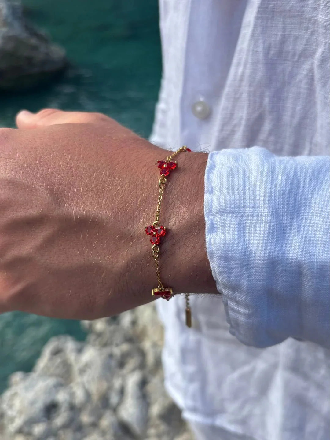 CLOVER BRACELET SET | 18K Goud