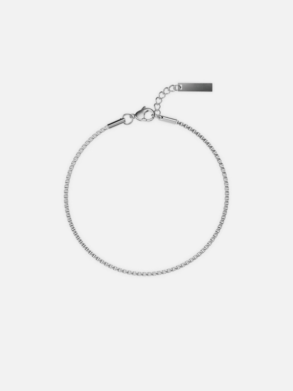 KASTENARMBAND | Silber