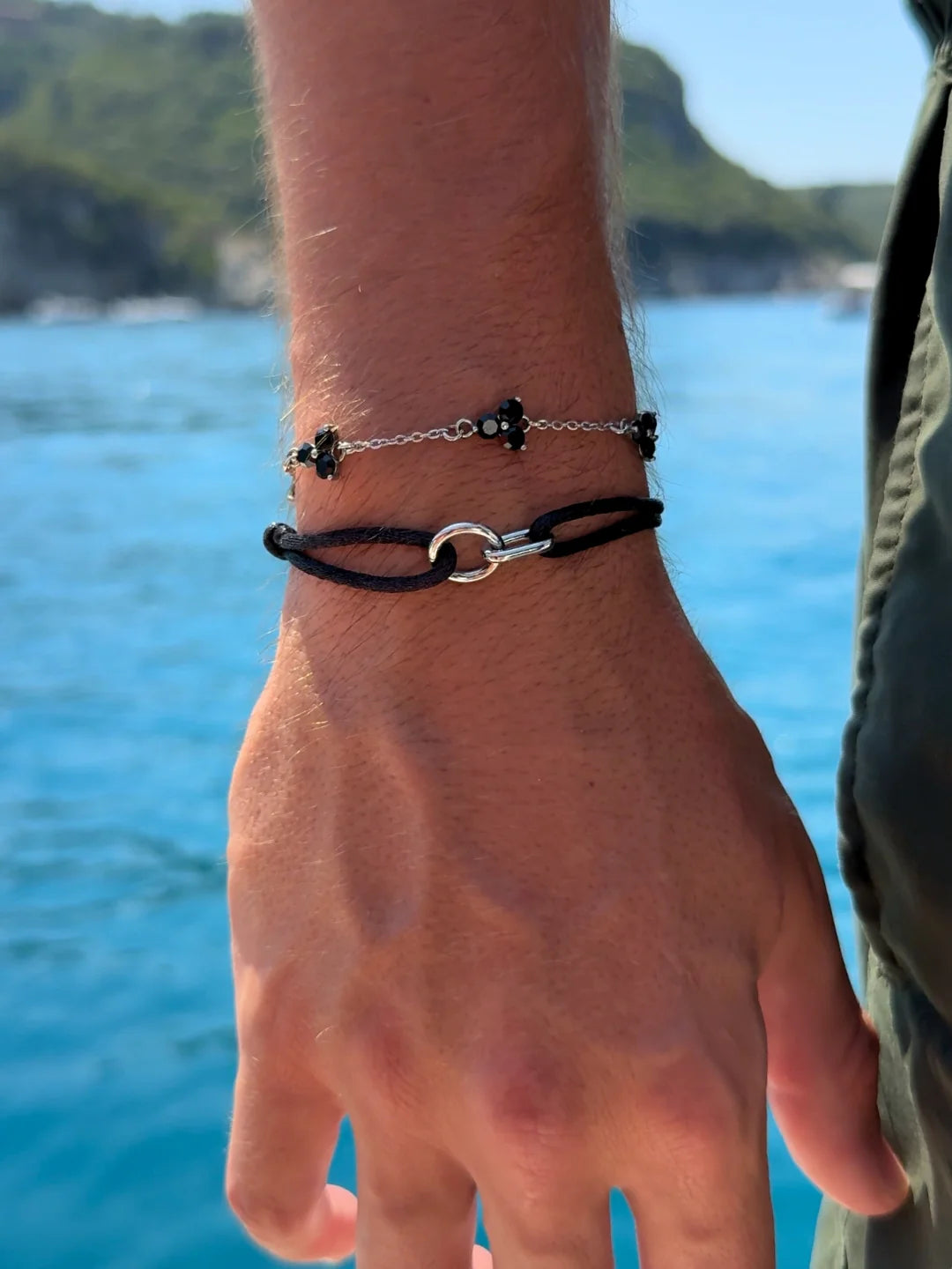 MIDNIGHT UNITY BRACELET | Zilver