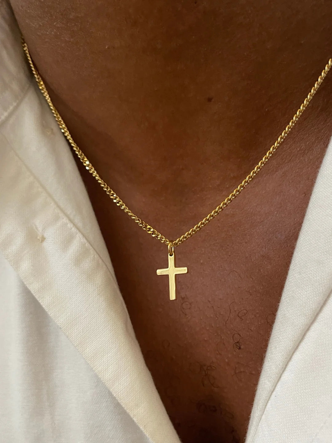 CROSS CHAIN | 18K Goud