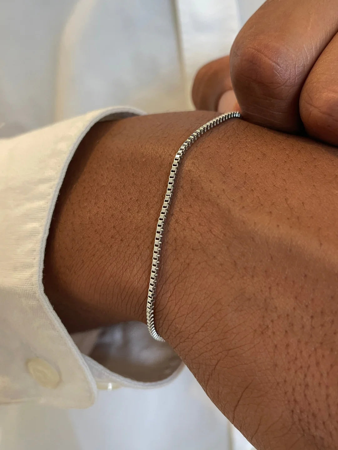 BOX BRACELET | Zilver