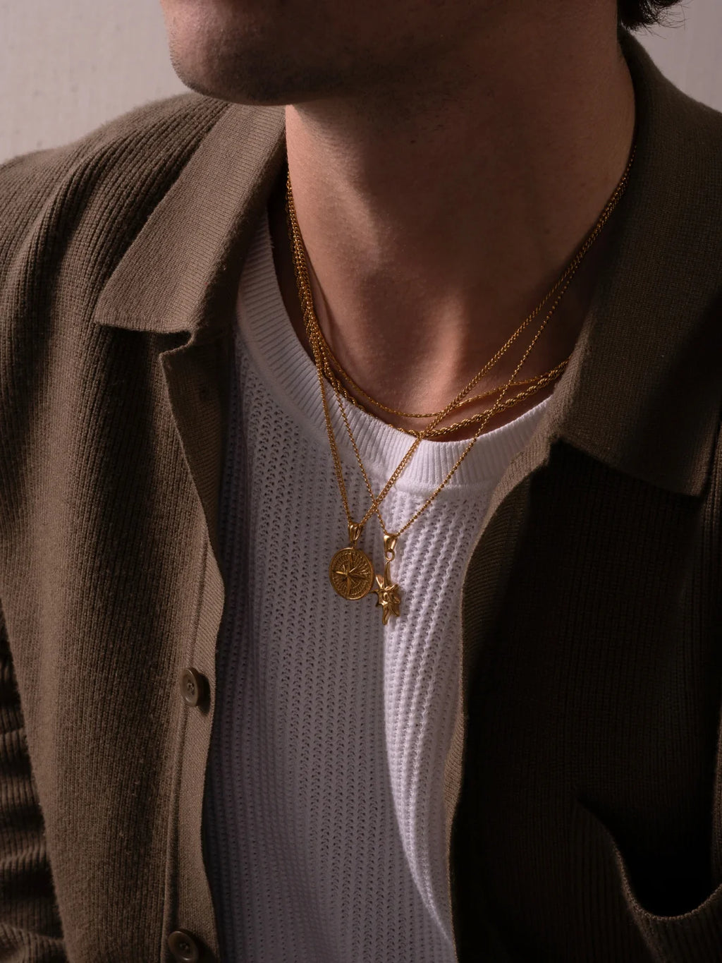 COMPASS CHAIN | 18K Goud
